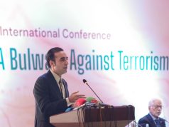 پاکستان پیپلز پارٹی کے چیئرمین بلاول بھٹو زرداری کا اسلام آباد پالیسی ریسرچ انسٹیٹیوٹ (IPRI) کے زیر اہتمام بین الاقوامی کانفرنس "پاکستان: دہشت گردی کے خلاف ایک فصیل” سے خطاب۔