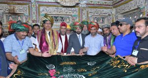 Pakistani pilgrims participate in 721st Urs of Hazrat Amir Khusrau in Delhi