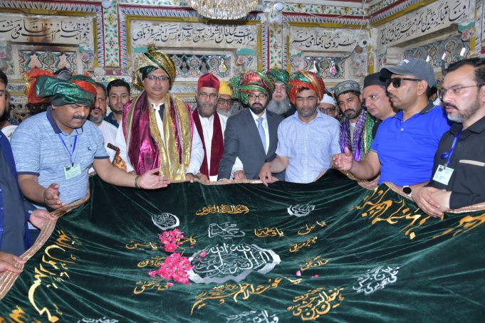 Pakistani pilgrims participate in 721st Urs of Hazrat Amir Khusrau in Delhi