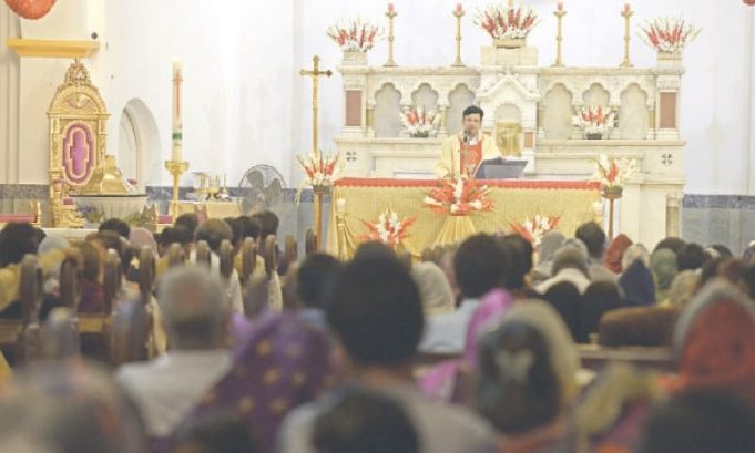 Christian community celebrates Easter with religious fervour in twin cities