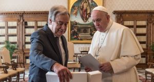 UN chief mourns death of Pope Francis, hailing his legacy of peace, compassion