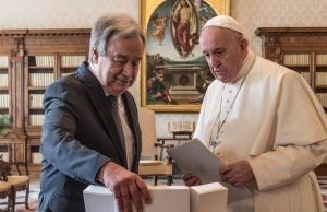 UN chief mourns death of Pope Francis, hailing his legacy of peace, compassion