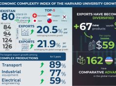 Uzbekistan rises in global economic complexity rankings, outpacing regional peers
