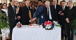Acting CJP Celebrates Easter with Christian Staff at Supreme Court