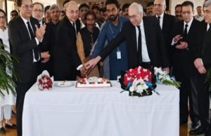 Acting CJP Celebrates Easter with Christian Staff at Supreme Court