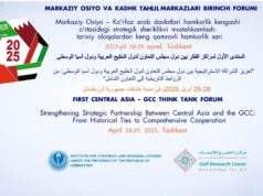 Tashkent to host inaugural Central Asia–GCC Think Tank Forum to bolster strategic ties