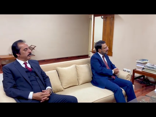 NAB officials meet CII chairman to seek guidance on fraudulent investment schemes on Tuesday, April 29, 2025.