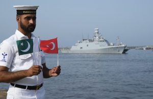 Turkish naval ship TCG BÜYÜKADA arrives in Karachi on goodwill visit