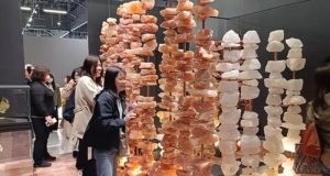 Pakistan pavilion stands out at Osaka Expo with pink salt ‘cave’ experience