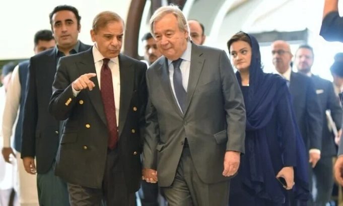 UN Chief Guterres, PM Shehbaz hold second call in a week amid regional tensions