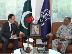 Turkish, Omani ambassadors call on naval chief, discuss defence cooperation