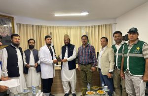 Sardar Yousaf visits Pakistan Hajj Mission in Madinah, reviews pilgrim services