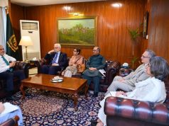 Former Foreign Secretaries met with Deputy Prime Minister and Foreign Minister Senator Mohammad Ishaq Dar to discuss recent regional developments and exchange views on emerging geopolitical dynamics.