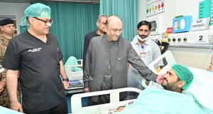 Naval Chief, President visit injured personnel at CMH, vow unyielding response to any future aggression