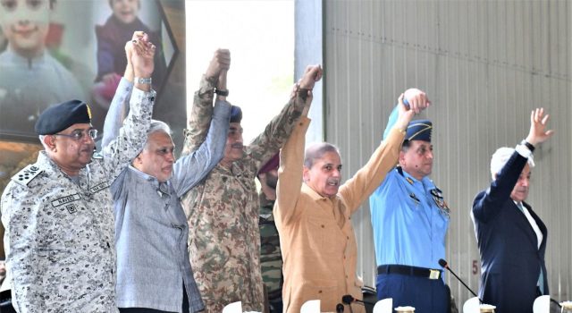 PM Shehbaz offers conditional talks with India, lauds Armed Forces’ victory in aerial conflict