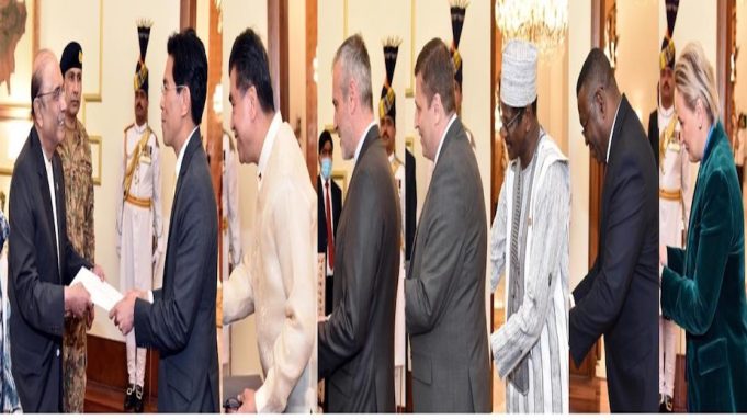 President Zardari urges stronger economic, cultural ties with seven nations