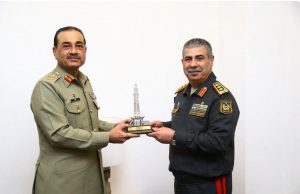 Field Marshal Asim, Azerbaijani defence minister vow to deepen strategic defence ties