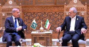 PM Shehbaz, Iranian President Pezeshkian discuss regional crisis, reaffirm support, unity