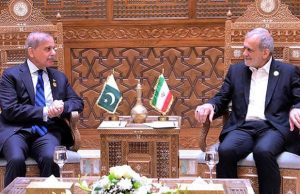 PM Shehbaz, Iranian President Pezeshkian discuss regional crisis, reaffirm support, unity