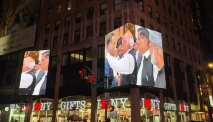 General Asim Munir welcomed in Times Square as U.S. lauds Pakistan’s role in counterterrorism