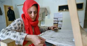 Entrepreneur Fozia Bibi showcases traditional handmade woolen garments crafted from yak and buffalo wool, preserving Chitral’s cultural heritage and empowering women through local entrepreneurship.