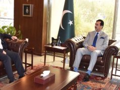 Senate chairman, Iranian envoy discuss regional stability, condemn Israeli aggression