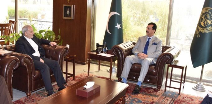 Senate chairman, Iranian envoy discuss regional stability, condemn Israeli aggression