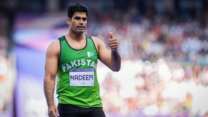 President, PM, & nation congratulate Arshad Nadeem on gold medal victory at Asian Athletics Championships