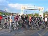 Participants ride through Islamabad from D-Chowk to Serena Hotel during the ‘World Bicycle Day Rally’ organized by the Embassy of Turkmenistan in collaboration with Serena Hotels, Sunday, June 1, 2025.
