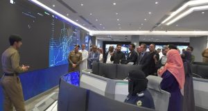 Int’l media delegations visit Hajj Command, Control Center in holy sites