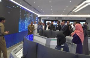 Int’l media delegations visit Hajj Command, Control Center in holy sites