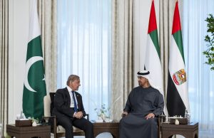 Shehbaz Sharif meets Sheikh Mohamed bin Zayed, lauds key role in defusing regional tensions