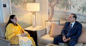 COAS lauds visually impaired diplomat Saima Saleem for remarkable service at UN