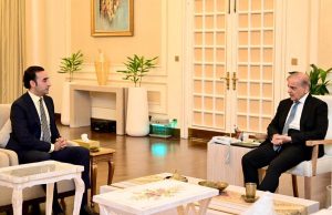 Pakistan Peoples Party (PPP) Chairman Bilawal Bhutto Zardari called on Prime Minister Muhammad Shehbaz Sharif and discussed national issues in broader perspective.