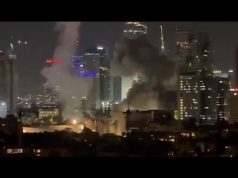 Night of chaos: Explosions rock Tel Aviv skyline amid Iranian missile offensive
