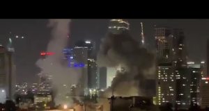 Night of chaos: Explosions rock Tel Aviv skyline amid Iranian missile offensive