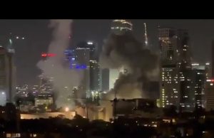 Night of chaos: Explosions rock Tel Aviv skyline amid Iranian missile offensive