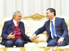 Dar, Uzbek FM discuss UAP railway progress, set to meet at SCO Summit in China