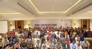 EducationUSA hosts pre-departure orientations for over 270 US-bound Pakistani students
