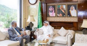 The meeting between Ambassador of the Custodian of the Two Holy Mosques to Pakistan, Nawaf bin Said Al-Malki and Higher Education Commission Chairman, Dr. Mukhtar Ahmed featured a cordial exchange and discussion on matters of mutual interest.