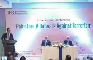 Pakistan Peoples Party Chairman, Bilawal Bhutto Zardari addresses International Conference – Pakistan: A Bulwark Against Terrorism, organized by Islamabad Policy Research Institute (IPRI).