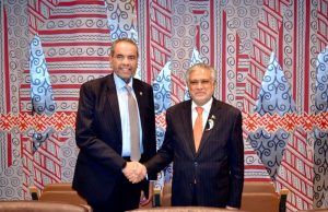 Pakistan, Kuwait vow to boost strategic ties, jointly advocate for Palestinian rights at UN conference