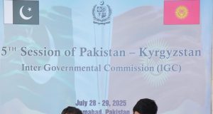 Pakistan, Kyrgyzstan set $100 mln trade target, sign key MoUs to deepen bilateral cooperation