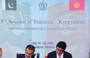 Pakistan, Kyrgyzstan set $100 mln trade target, sign key MoUs to deepen bilateral cooperation