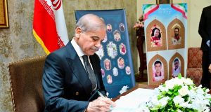 PM Shehbaz visits Iranian Embassy to offer condolences, reaffirms solidarity with Tehran
