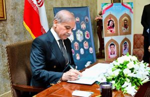 PM Shehbaz visits Iranian Embassy to offer condolences, reaffirms solidarity with Tehran