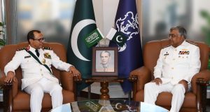 Pak-Saudi naval chiefs pledge to deepen maritime security cooperation