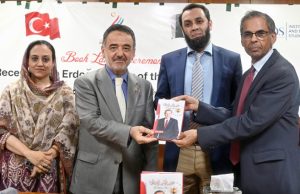 Erdogan – A unifying force for Muslim world: Minister Tarar hails Turkish President Erdogan at book launch