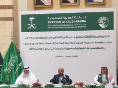 KSrelief launches third cycle of food security support project in Pakistan