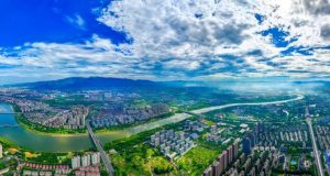 Jinyi Lake: A new industrial city rising from the barren